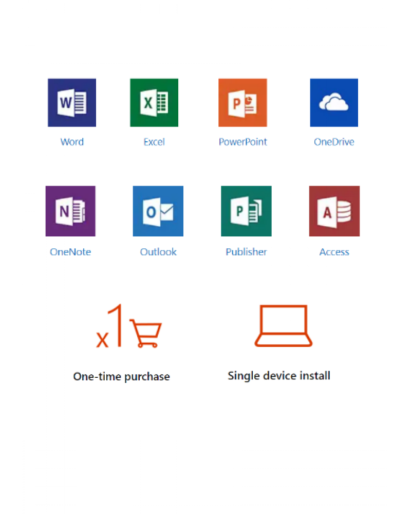 one time purchase microsoft office 2016